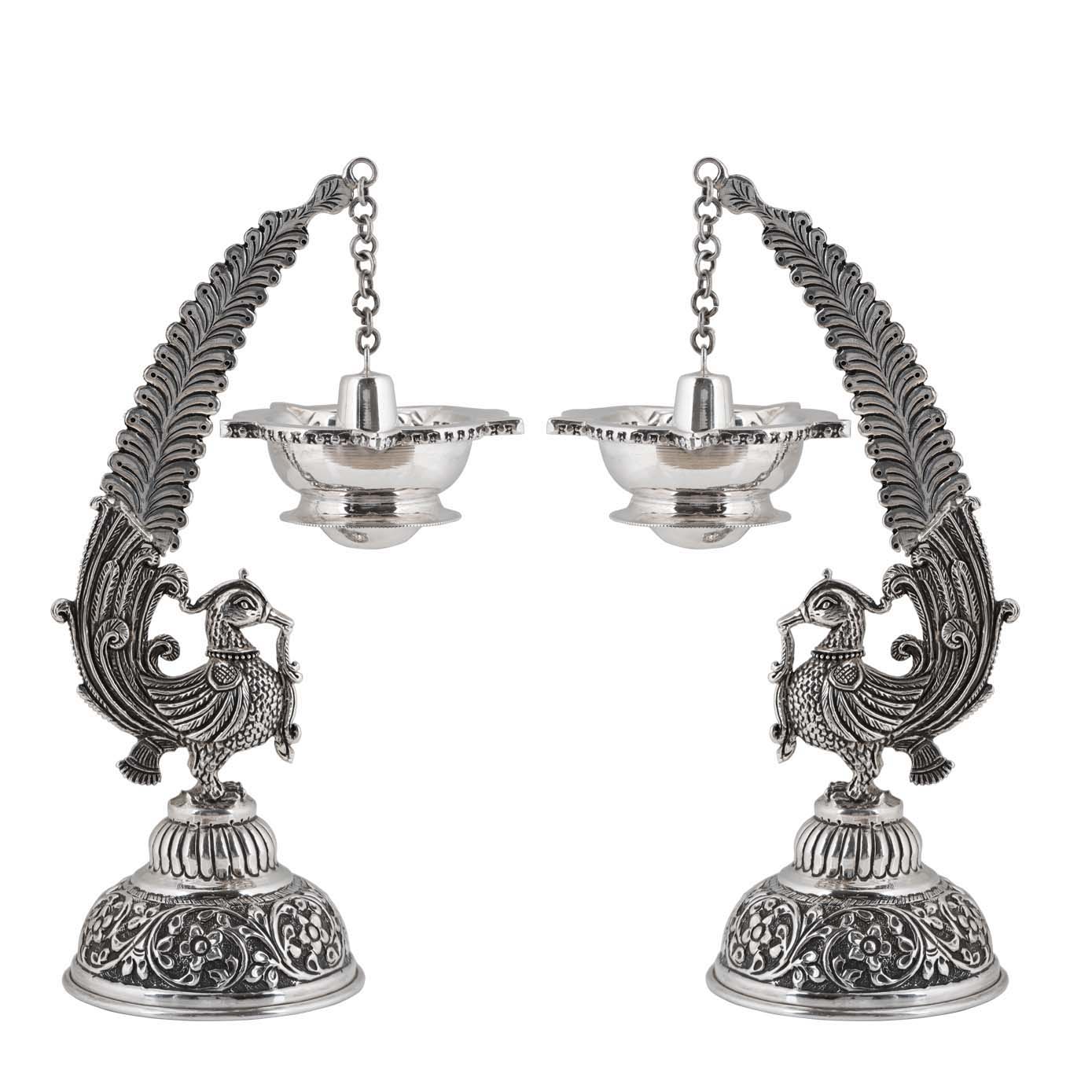Antique Swing Lamp- Set of 2`